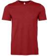 CVC3001 3001CVC Canvas Unisex Heather CVC T-Shirt Heather Canvas Red colour image